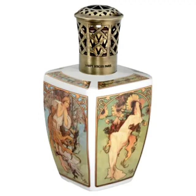 Maison Berger Paris Lampe Berger Πορσελάνης Four Seasons Καταλυτική Λάμπα Αρωματισμού και Καθαρισμού Αέρα του Χώρου