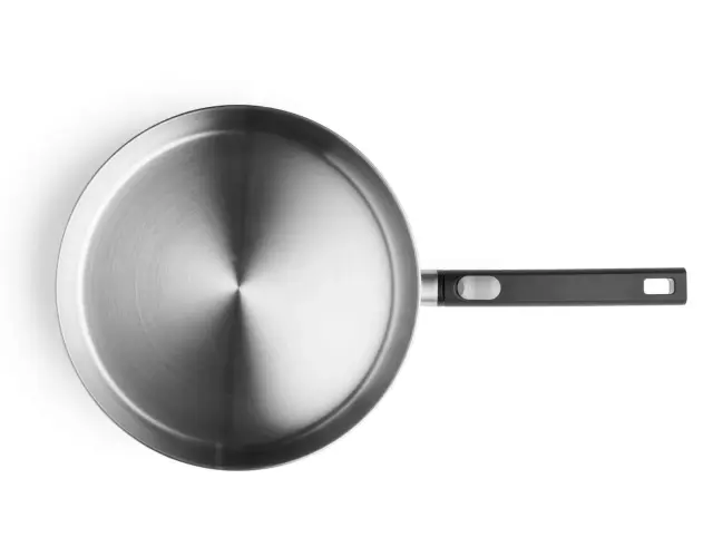 Τηγάνι Woll Logic Steel από ανοξείδωτο ατσάλι, με αποσπώμενη λαβή και διάμετρο 28cm1528LCS 2
