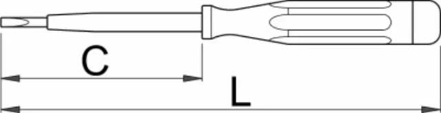ΔΟΚΙΜΑΣΤΙΚΟ ΚΑΤΣΑΒΙΔΙ 180mm UNIOR 630VDE 617660 3