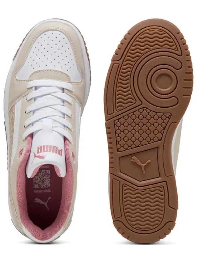 PUMA Rebound V6 Low Sneakers Μπεζ 407461-01 - 38.5 3