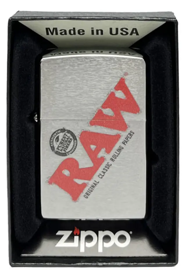 ZIPPO Raw Αναπτήρας - Silver 2
