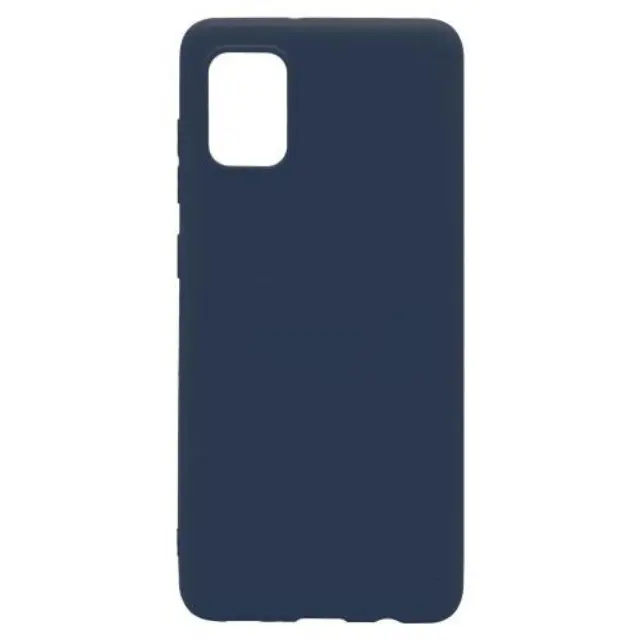Θήκη Soft TPU inos Samsung Galaxy A31 S-Cover Μπλε N52355