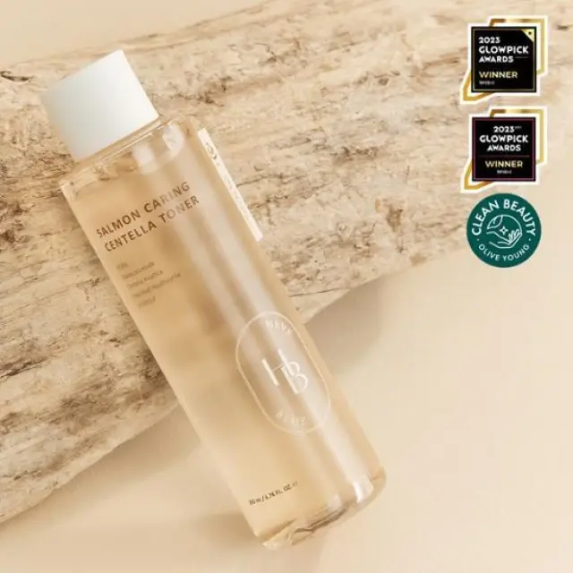 Heveblue Salmon Caring Centella Toner Τονωτική Λοσιόν Αναδόμησης με PDRN Εκχύλισμα Σολομού και Υαλουρονικό 200ml 2