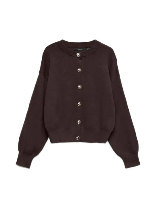 Vero Moda γυναικεία κοντή πλεκτή ζακέτα VMNOELLA 10347061-2