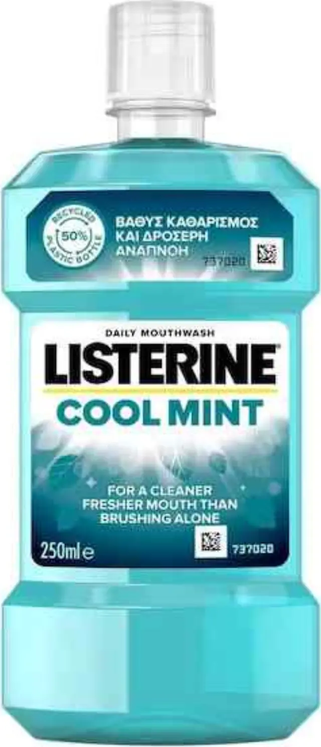 Listerine Cool Mint Στοματικό Διάλυμα 250ml