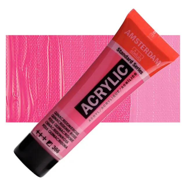 Ακρυλικό Talens Amsterdam 366 Quinacridone Rose - 20ml