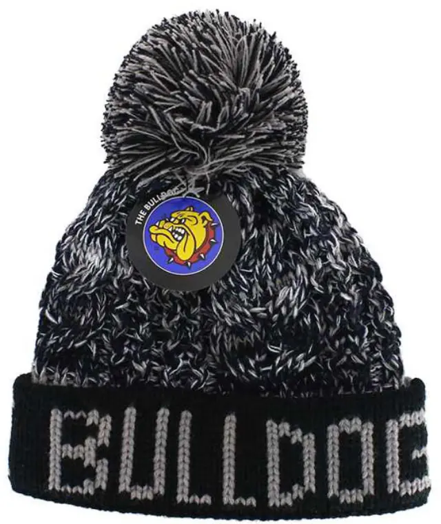 The Bulldog Amsterdam Σκούφος - Winter Beanie Mixed Grey - One size