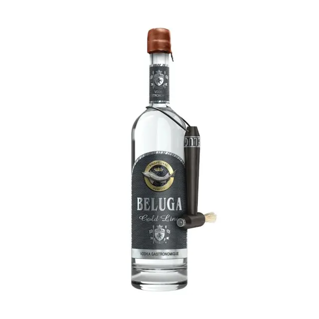 BELUGA GOLD LINE LEATHER VODKA 700ml 2
