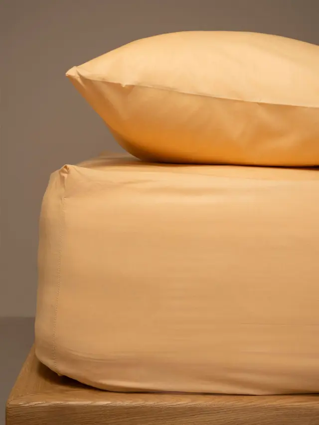 Κατωσέντονο Menta με λάστιχο 4 Beige Μονό (100x200+25) Sunshine