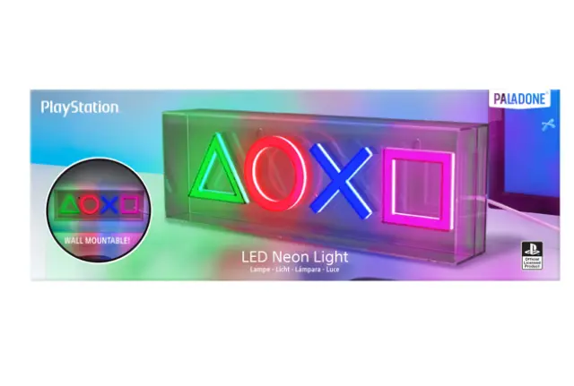 Playstation LED Neon Light - Fan Shop and Merchandise 2
