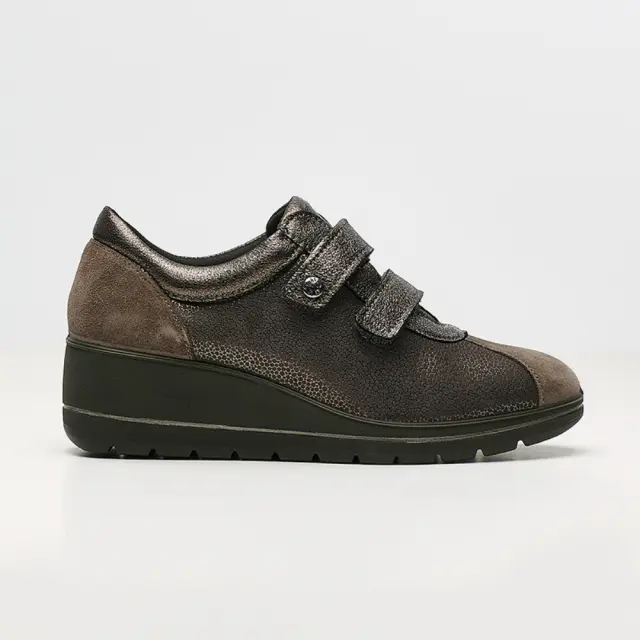 Imac Sneakers Γυναικείο ύφασμα/δέρμα Nubuck Καφέ IMA/655750 SINT.P/ANTRACIT
