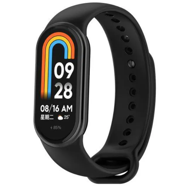 Λουράκι Σιλικόνης για Smart Band 8/9/10 - Black OEM