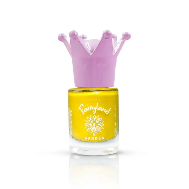 Garden of Panthenols Fairyland Nail Polish Yellow Jiny 3 Παιδικό Βερνίκι Νυχιών με Άρωμα Φράουλα, 7.5ml