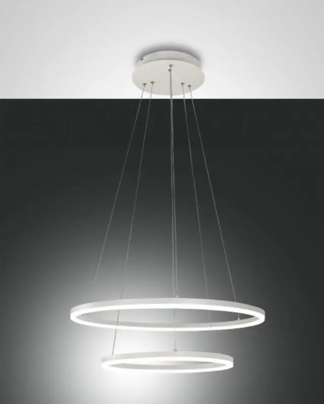 Giotto 3508-45 φωτιστικό κρεμαστό Άσπρο