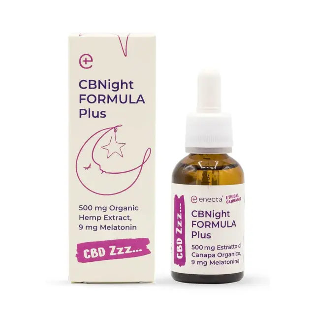 CBNight Formula Plus enecta (CBD, CBN, Melatonin) – 30 ml