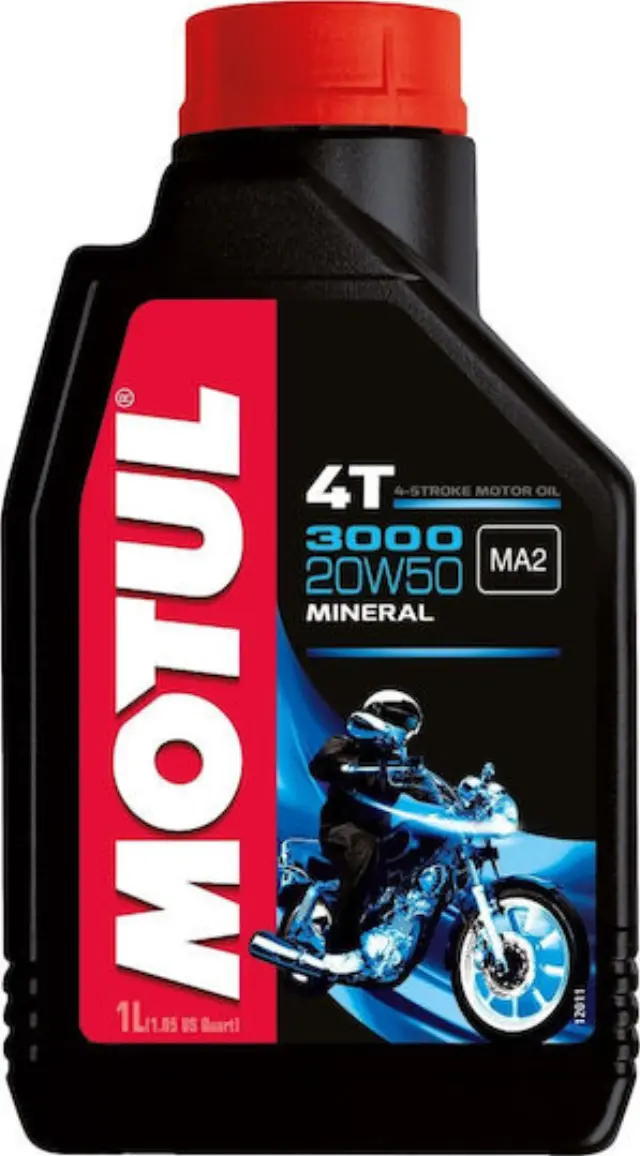 20W50 MOTUL 4Τ ΜΟΤΟ 1L MA2 3000