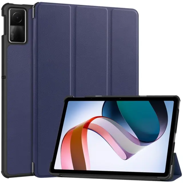Θήκη Smart Flip Δερματίνης για Redmi Pad SE 11.0 /Redmi Pad 2 - Dark Blue OEM