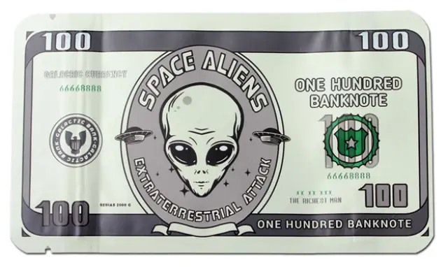 Σακουλάκι Ασφαλείας Mylar Zip Bag - Space