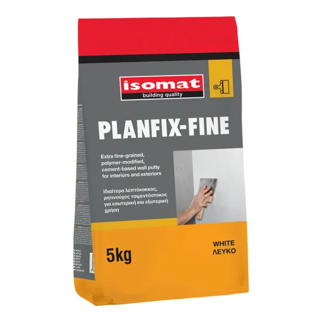 ISOMAT PLANFIX-FINE ΡΗΤΙΝΟΥΧΟΣ ΤΣΙΜΕΝΤΟΣΤΟΚΟΣ ΛΕΥΚΟΣ 25KG