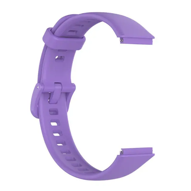 Ανταλλακτικό Λουράκι Σιλικόνης για Huawei Band 7- Purple OEM 2