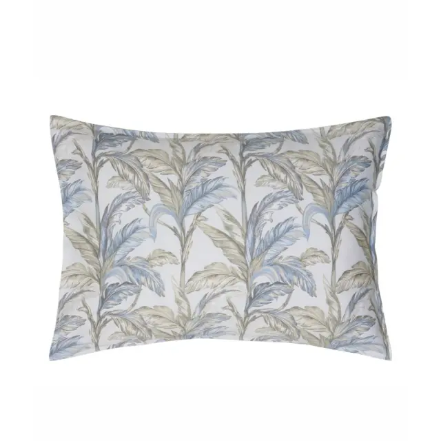 Σετ Μαξιλαροθήκες 2 Τεμαχίων Kentia Kernel 1 White-Blue-Beige 50x70
