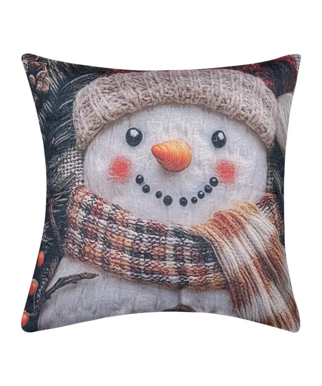ΣΤΑΜΠΩΤΗ ΧΡΙΣΤΟΥΓΕΝΝΙΑΤΙΚΗ ΜΑΞΙΛΑΡΟΘΗΚΗ (45cm x 45cm) ks2026-13 - -