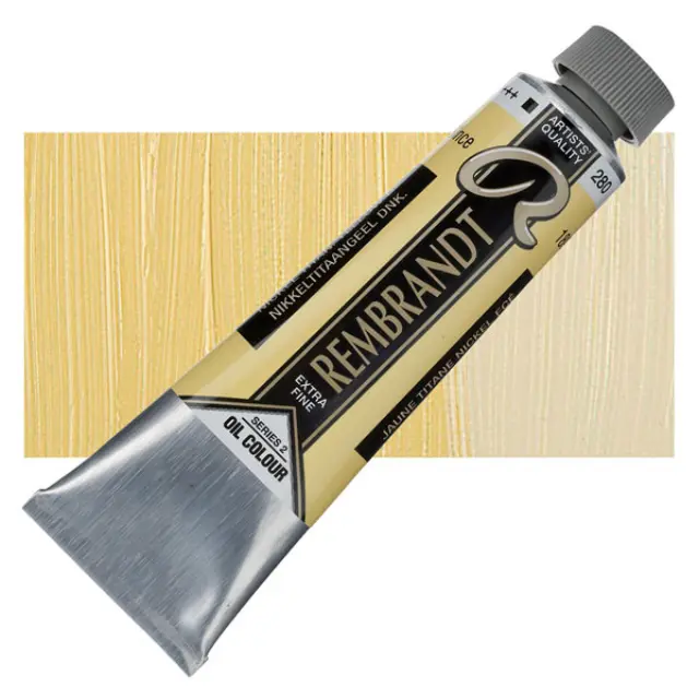 Λάδι Talens Rembrandt - 280 Nickel Titanium Yellow Deep - 40ml