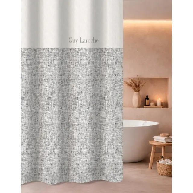 Κουρτίνα Μπάνιου Guy Laroche Code Grey 180x185
