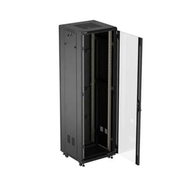 Lanberg Καμπίνα Rack 19" 42U 600x600 Black (FF01-6642-12B) 2