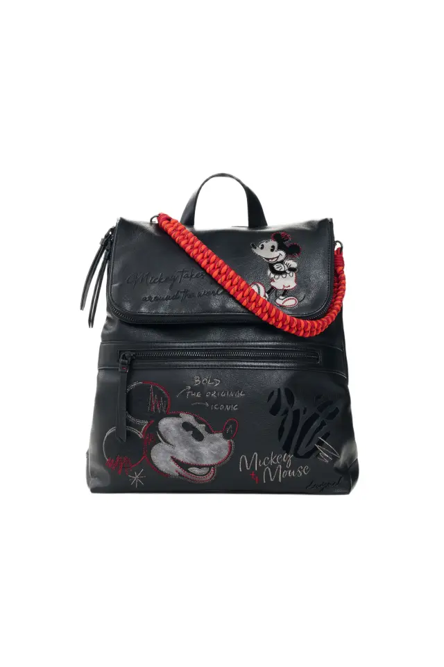 Desigual γυναικείο μεσαίο σακίδιο πλάτης Mickey 26WAKP07-1 - OS