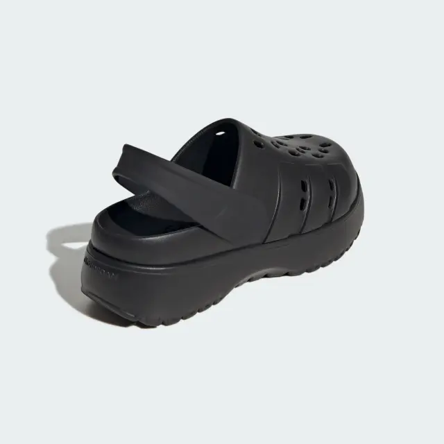 Adidas Adilette Platform Clogs Black - 37 3
