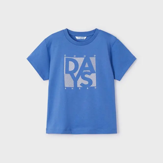 Mini 2 έως 10 ετών Μπλούζα Better Cotton μπλε - 7Ε