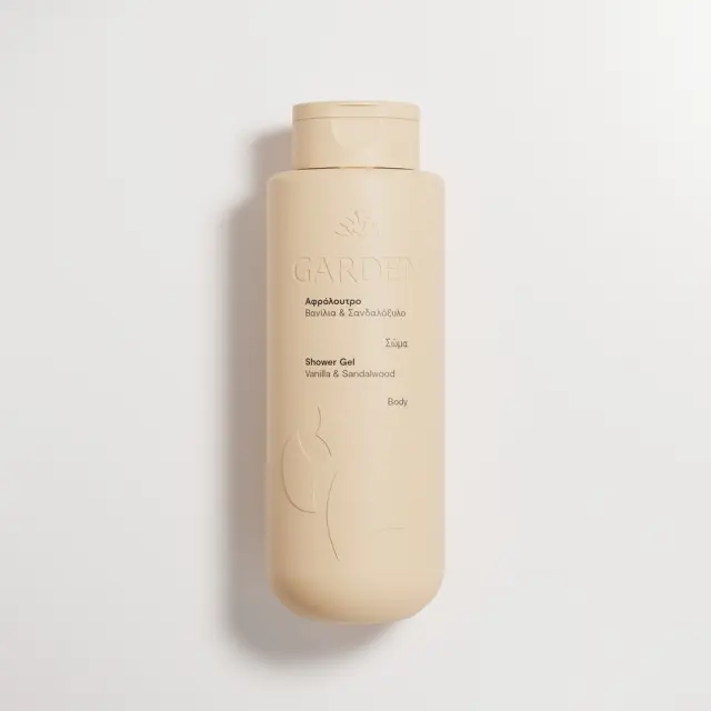 Garden | Shower Gel Vanilla & Sandalwood Αφρόλουτρο Βανίλια & Σανδαλόξυλο | 400ml
