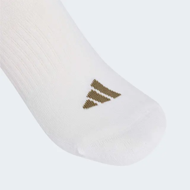 Adidas 3-Stripes Cushioned 3-Pack Socks White KQ6775 - 43-45 3