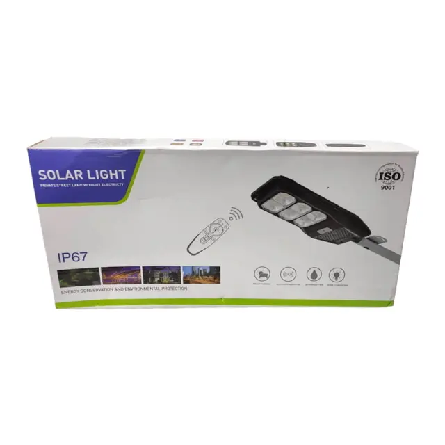 Ηλιακός προβολέας με τηλεχειριστήριο 600W IP67 - Solar light Z694606