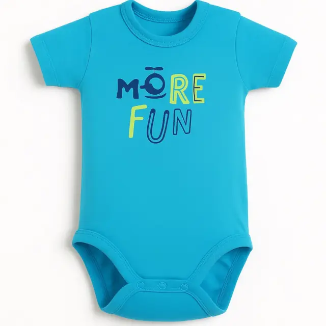 Κορμάκι Κοντομάνικο More Fun Venere Blue 8010614 - 12 M (80cm)