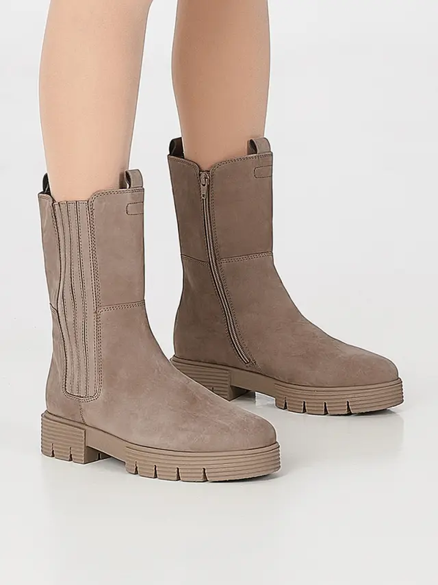 Gabor Μποτάκια Γυναικείο δέρμα Nubuck Γκρί GAB/92741 42-FANGO - 37 2