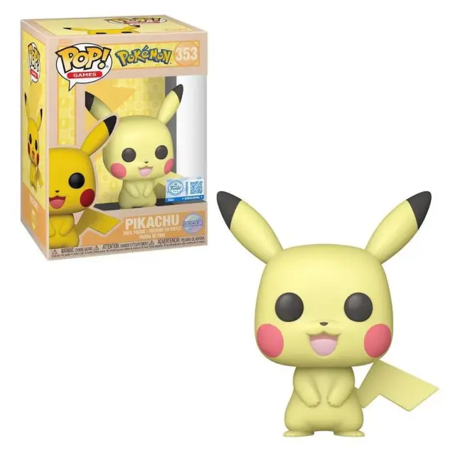 Φιγούρα Funko Pop! Games: Pokemon - Pikachu (Soft Color) (Special Edition) #353 Vinyl Figure