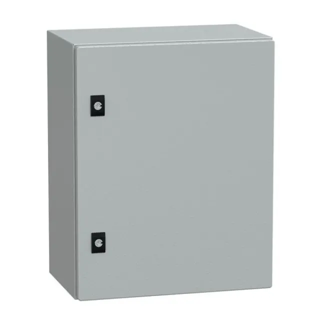 Door Spacial CRN H500xW400xD250, IP66, IK10, Spacial CRN Plain without Mount.plate. H500xW400xD250 RAL7035..