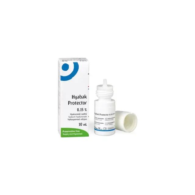 Thea Hyabak Eye Drops with Actinoquinol Οφθαλμικές Σταγόνες Καθημερινής Φροντίδας 10ml