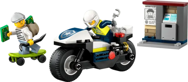 Lego City Police Motorcycle Chase (60455) (LGO60455)