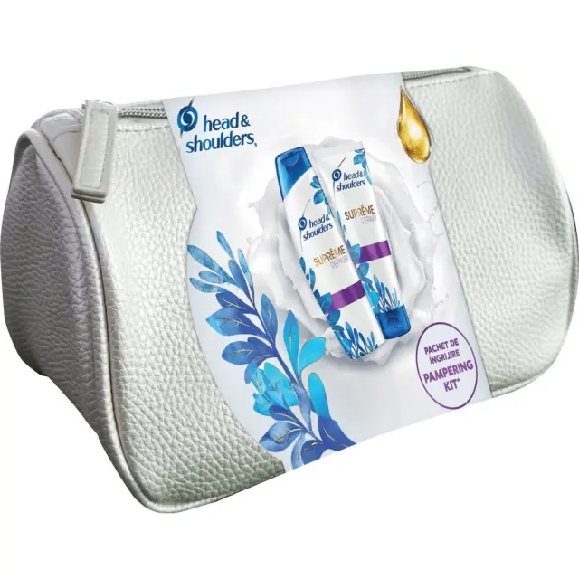 Head & shoulders supreme αναδόμηση σαμπουάν 300ml+κρέμα 220ml+τσάντα δώρο