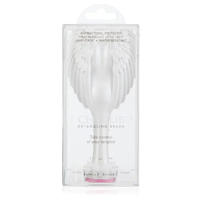 Tangle Angel Cherub 2.0 White/Pink Gloss