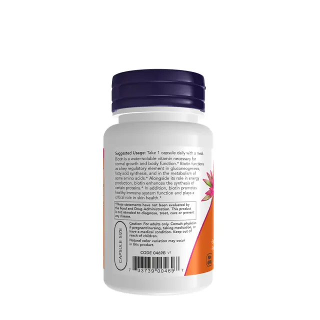 Now Foods Biotin 1000 mcg 3