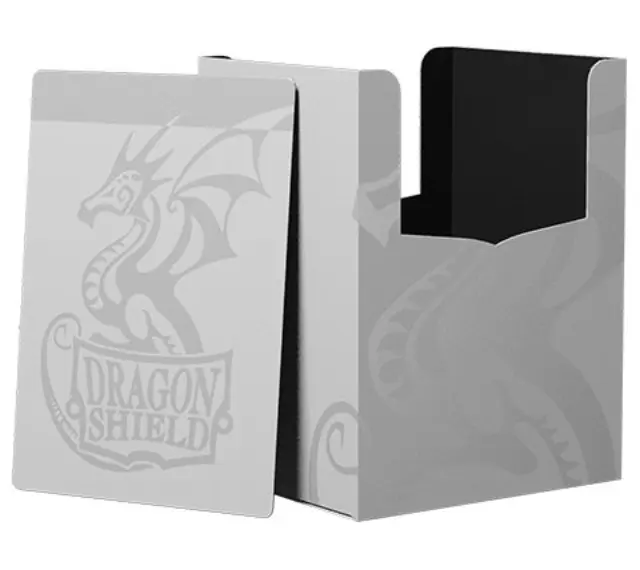 Dragon Shield Deck Shell Box – Ashen White 2