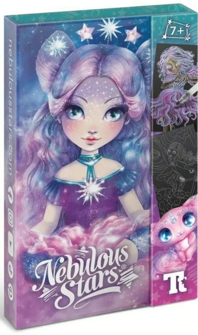 Nebulous Stars Νεροζωγραφιές Το Go Black Art Set (11423)