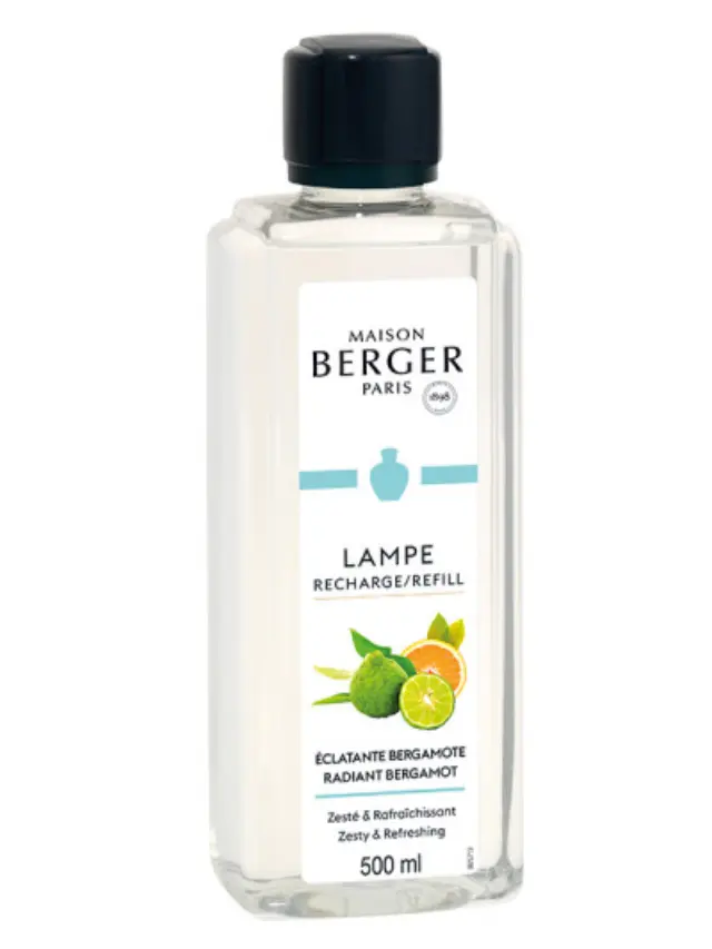 Maison Berger Paris Lampe Berger Refill Υγρό Αναπλήρωσης Καταλυτικής Λάμπας Eclatante Bergamote 500ml 2