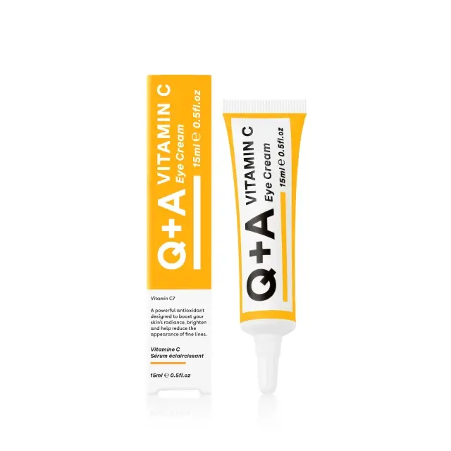Q+A Vitamin C Eye Cream Αντιοξειδωτική κρέμα ματιών με Βιταμίνη C 15ml