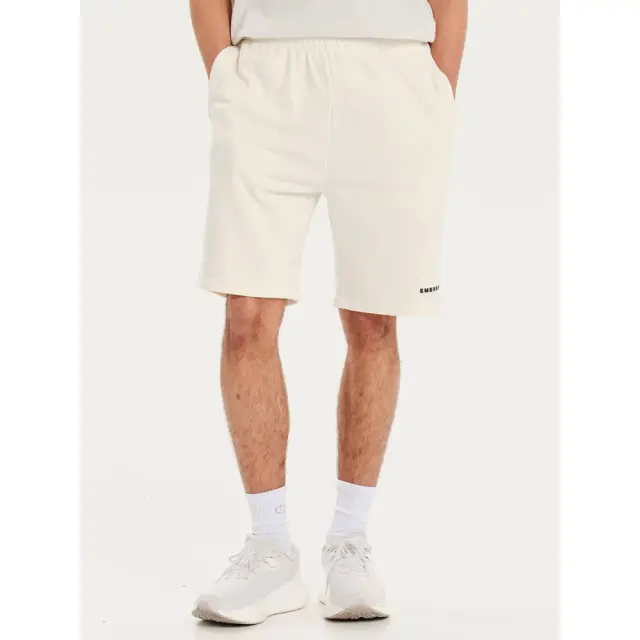 Emerson Men's Sweat Short (251.EM26.33-OFF WHITE) - Λευκό