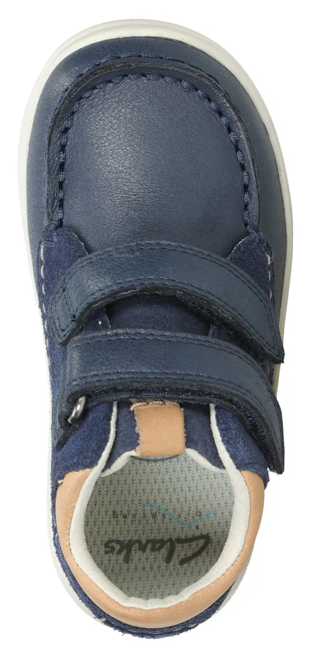 CLARKS CLOUD TUKTU NAVY COMBI LEATHER 2